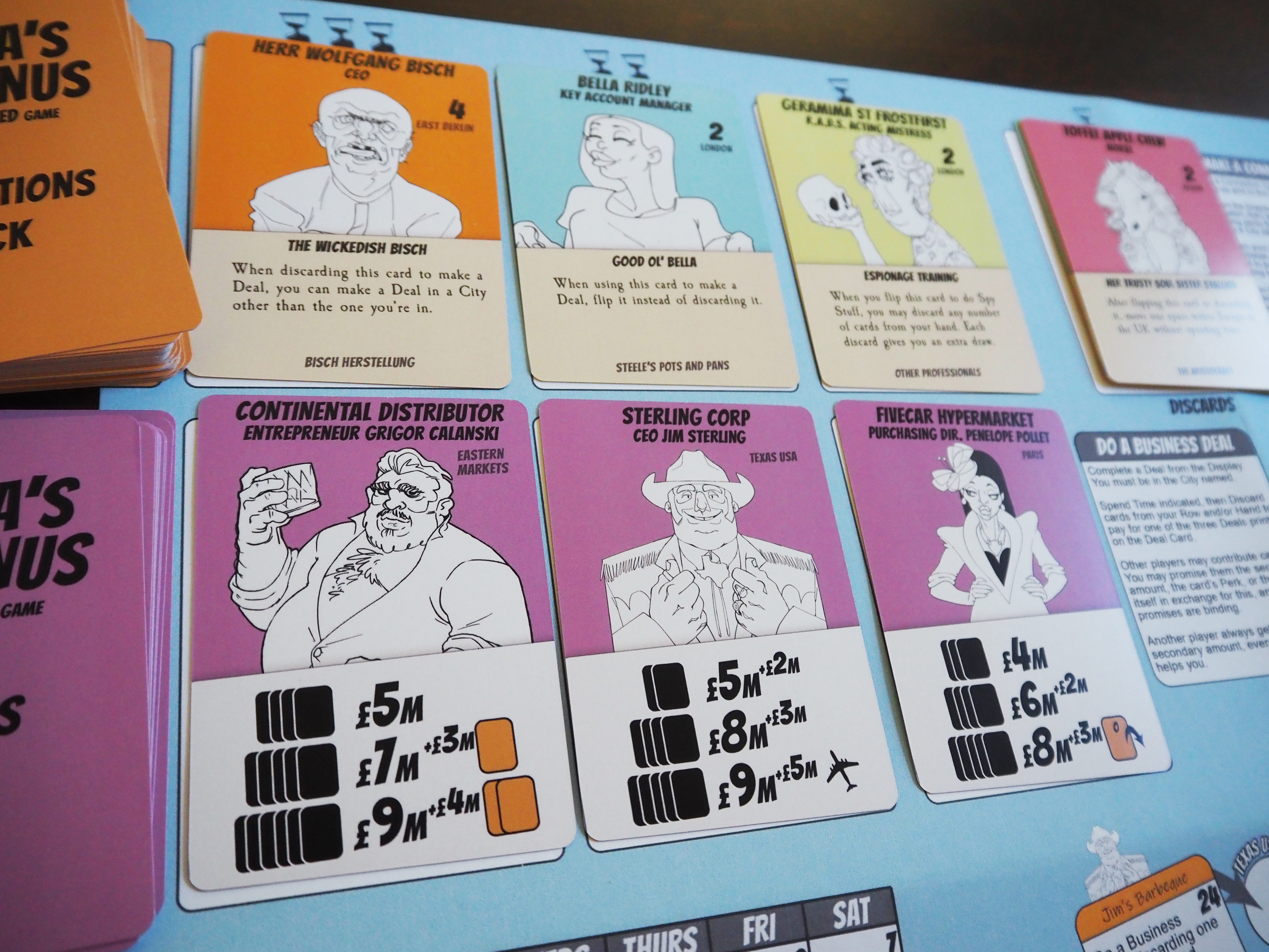 Belinda's Big Bonus; the boardgame.